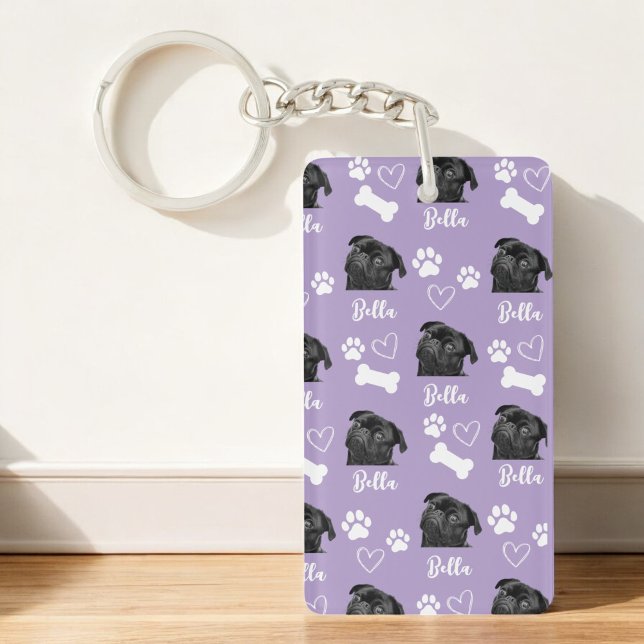 Personalisiertes Foto Hund Lover Instagramm Schlüsselanhänger (Von Creator hochgeladen)
