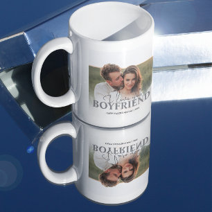 Personalisiertes Foto Ich liebe Dich Kaffeetasse
