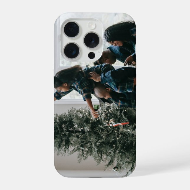 Personalisiertes Foto individuell iPhone Hülle (Rückseite)
