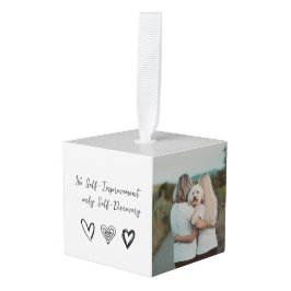 Personalisiertes Foto Inspiration Cube Ornament