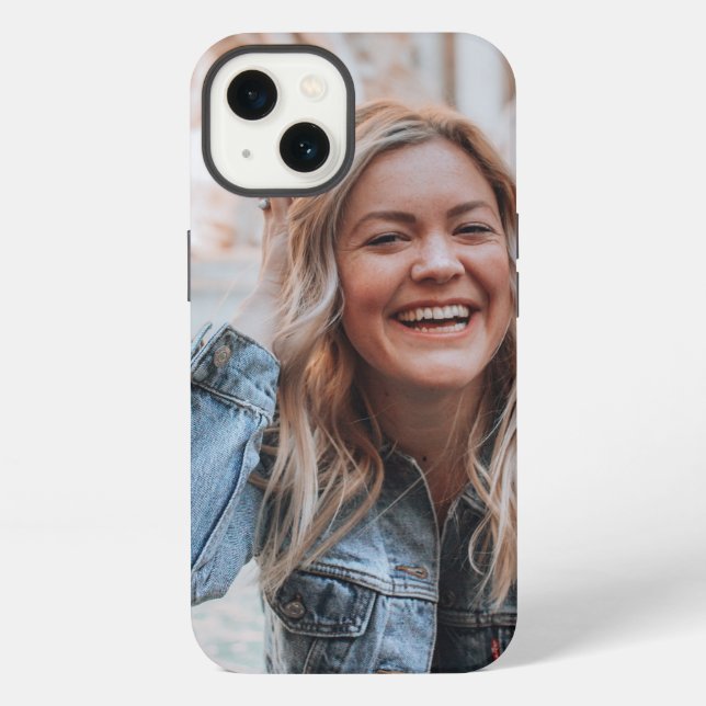 Personalisiertes Foto iPhone Hülle (Rückseite)