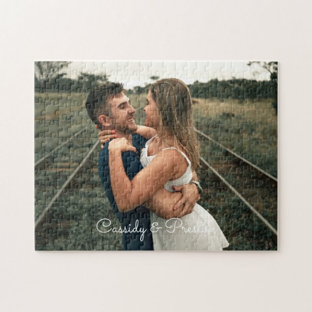 Personalisiertes Foto Jigsaw Puzzle (Horizontal)