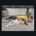 Personalisiertes Foto Jigsaw Puzzle<br><div class="desc">Jigsaw Puzzle, Lieblings-Foto. Alle Designelemente können auf andere Zazzle-Produkte übertragen werden. Stellen Sie sicher, dass Sie sich für eine perfekte Passform einstellen. Personalisieren durch Hinzufügen von Text. Verwenden Sie Ihren bevorzugten Schriftart Stil, Farbe und Größe. Die Hintergrundfarbe kann geändert werden. Danke, dass ihr angehalten und vorbeigekommen seid! Viel geschätzt! 8"...</div>