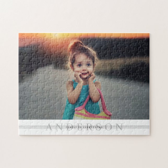 Personalisiertes Foto Jigsaw Puzzle (Horizontal)