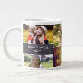Personalisiertes Foto Jumbo-Tasse