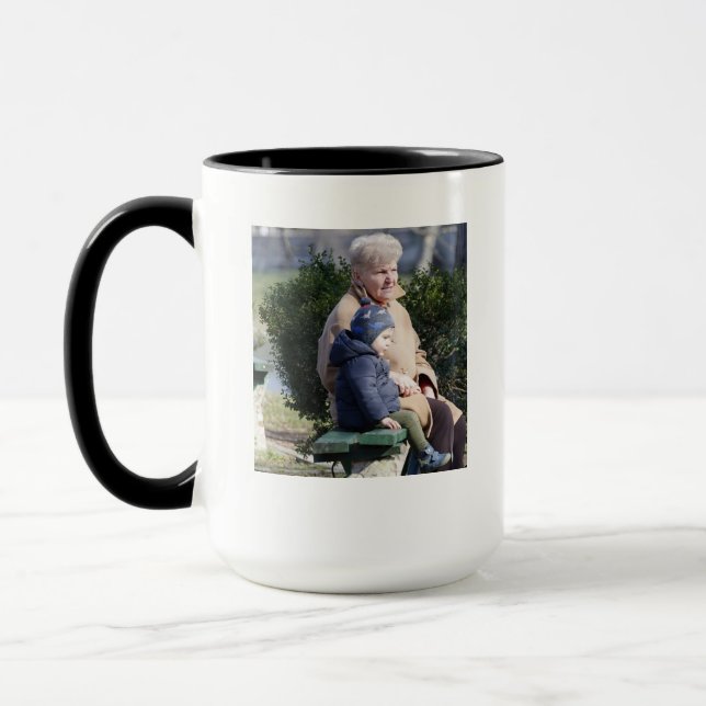 Personalisiertes Foto Kaffee Tasse Geburtstagsgesc (Links)