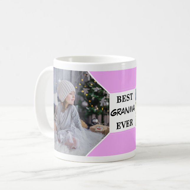 Personalisiertes Foto Kaffeetasse (Vorderseite Links)