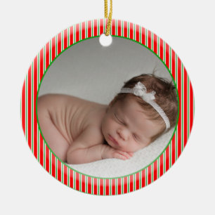 Personalisiertes Foto Keramik Ornament