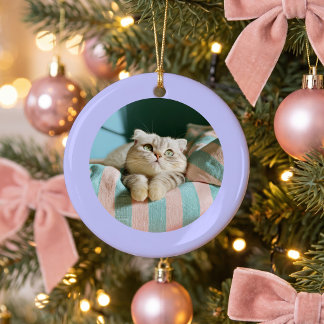 Personalisiertes Foto Keramikornament