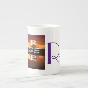Personalisiertes Foto Knochen China Kaffee Tasse