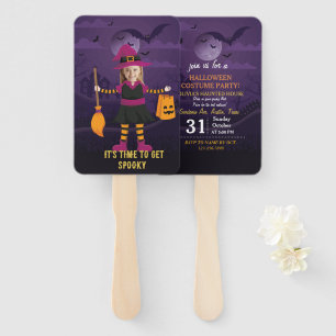 Personalisiertes Foto Kostüm Party Halloween Kinde Fächer