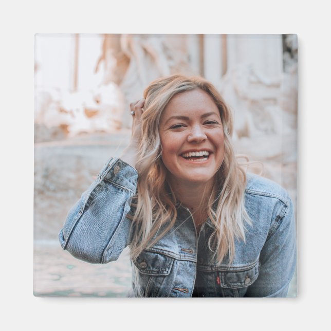 Personalisiertes Foto Magnet (Vorne)