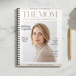 Personalisiertes Foto-Mama – Individuelles Mutter- Notizblock