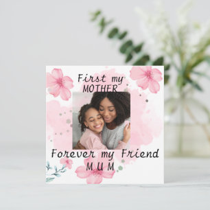 Personalisiertes Foto Mama zitieren rosa Mütter Ta