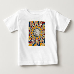 Personalisiertes Foto-Mandala-Design-Baby-Shirt Baby T-shirt