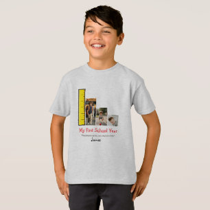 Personalisiertes Foto-Meilenstein-Shirt zum ersten T-Shirt