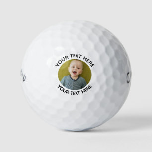 Personalisiertes Foto Modernes VorlagenGolfer erst Golfball