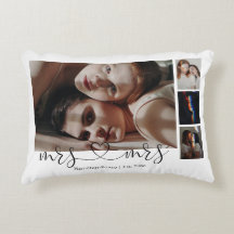 Personalisiertes Foto Mrs und Mrs Herz Schwule Hoc