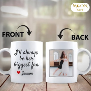 Personalisiertes Foto- & Nachrichtengeschenk für M Kaffeetasse
