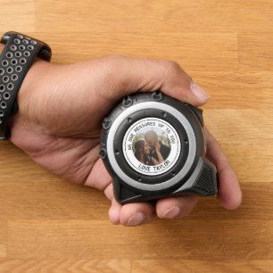 Personalisiertes Foto Niemand misst Ihnen Maßband