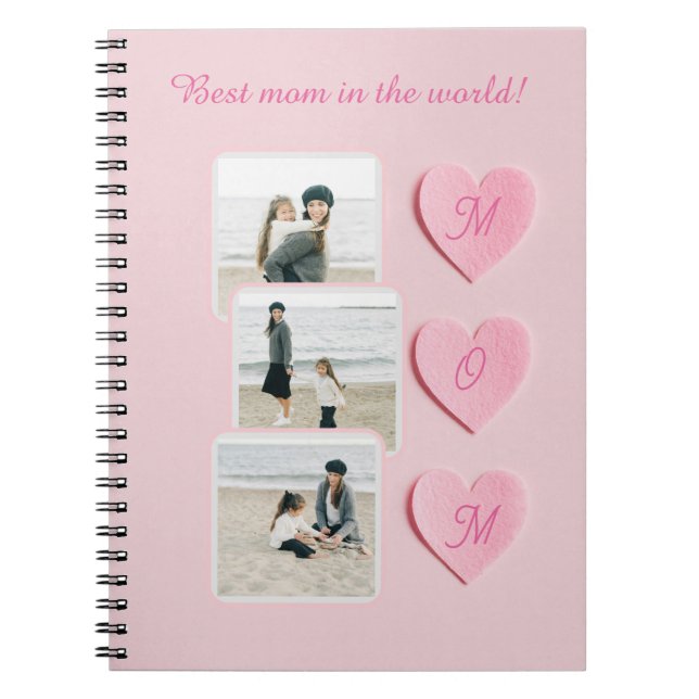Personalisiertes Foto Notebook-Geschenk nach Kunde Notizblock (Vorderseite)