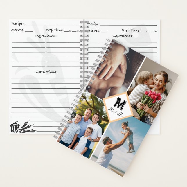 "Personalisiertes Foto-Notebook Notizbuch (Innen)