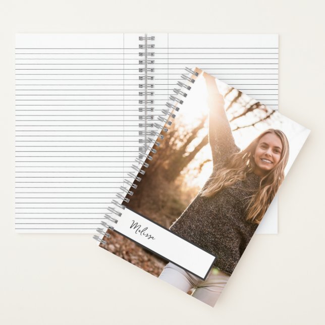 Personalisiertes Foto Notizbuch (Innen)