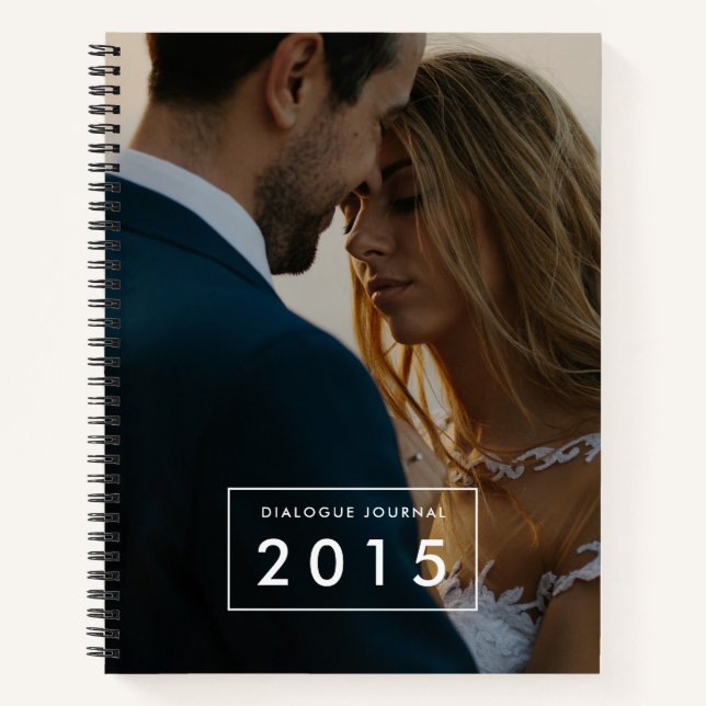 Personalisiertes Foto Notizbuch (Vorderseite)