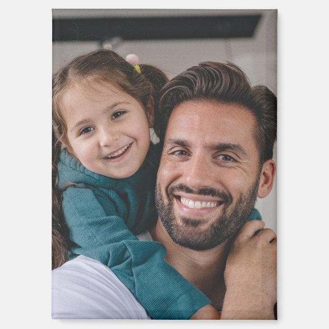 Personalisiertes Foto oder Kunstwerk Magnet (Vorderseite)