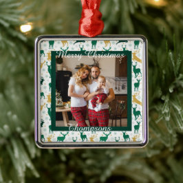Personalisiertes Foto Ornament Aus Metall