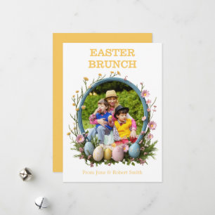 Personalisiertes Foto Osterblüte Feiertagskarte