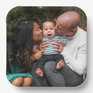 Personalisiertes Foto Pappteller