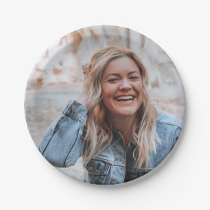Personalisiertes Foto Pappteller