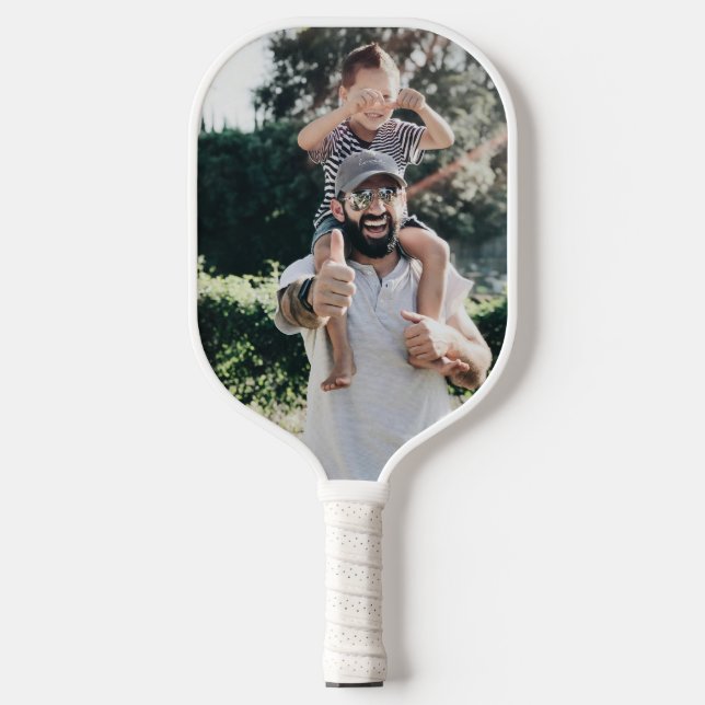 Personalisiertes Foto Pickleball Schläger (Vorderseite)