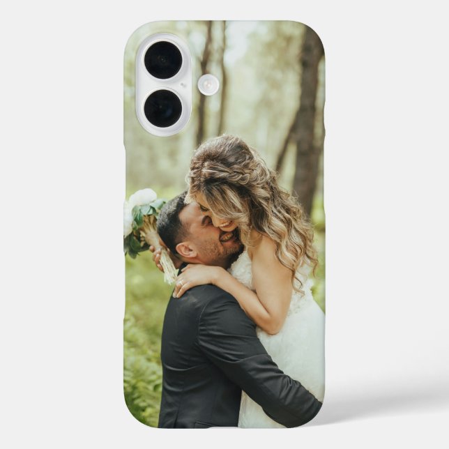 Personalisiertes Foto Picture Wedding Jubiläum Case-Mate iPhone Hülle (Rückseite)
