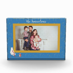 Personalisiertes Foto Polar Bear Penguin Gerahmt