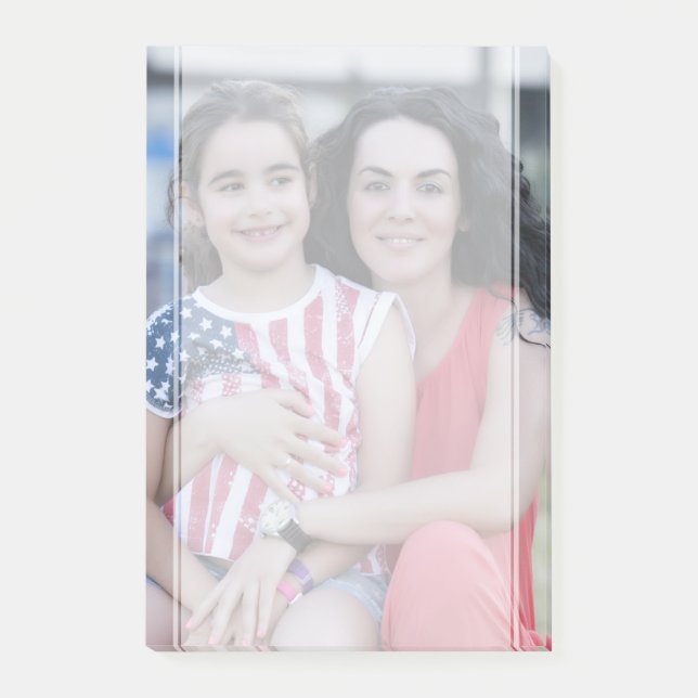 Personalisiertes Foto Post-it Klebezettel (Vorderseite)