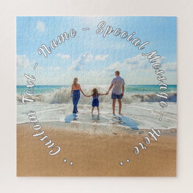 Personalisiertes Foto-Puzzle mit benutzerdefiniert Puzzle (Vertikal)