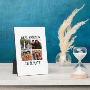 Personalisiertes Foto "Real Friends noch vorhanden Fotoplatte