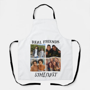 Personalisiertes Foto "Real Friends noch vorhanden Schürze