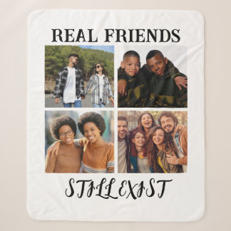 Personalisiertes Foto "Real Friends noch vorhanden Sherpadecke
