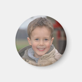 Personalisiertes Foto Round Magnet
