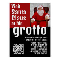 Personalisiertes Foto, Santa besuchen, QRCode Queu