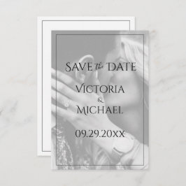 Personalisiertes Foto Save the Date