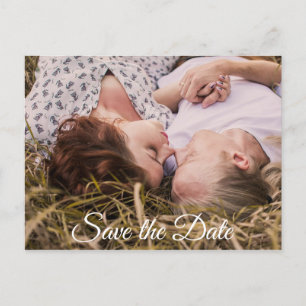 Personalisiertes Foto Save the Date Postkarte