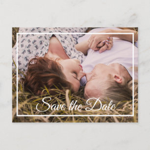 Personalisiertes Foto Save the Date Postkarte