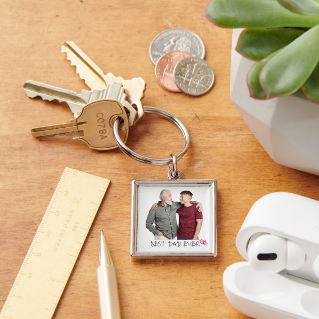 Personalisiertes Foto Schlüsselanhänger (Schreibtisch)