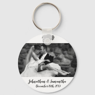 Personalisiertes Foto Schlüsselkette Boho Buffalo  Schlüsselanhänger