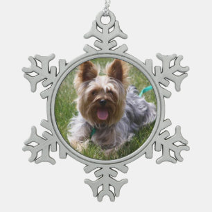 Personalisiertes Foto Snowflake Ornament