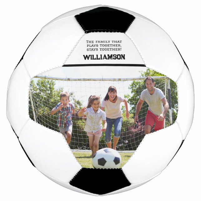 Personalisiertes Foto Soccer Ball (Vorderseite)